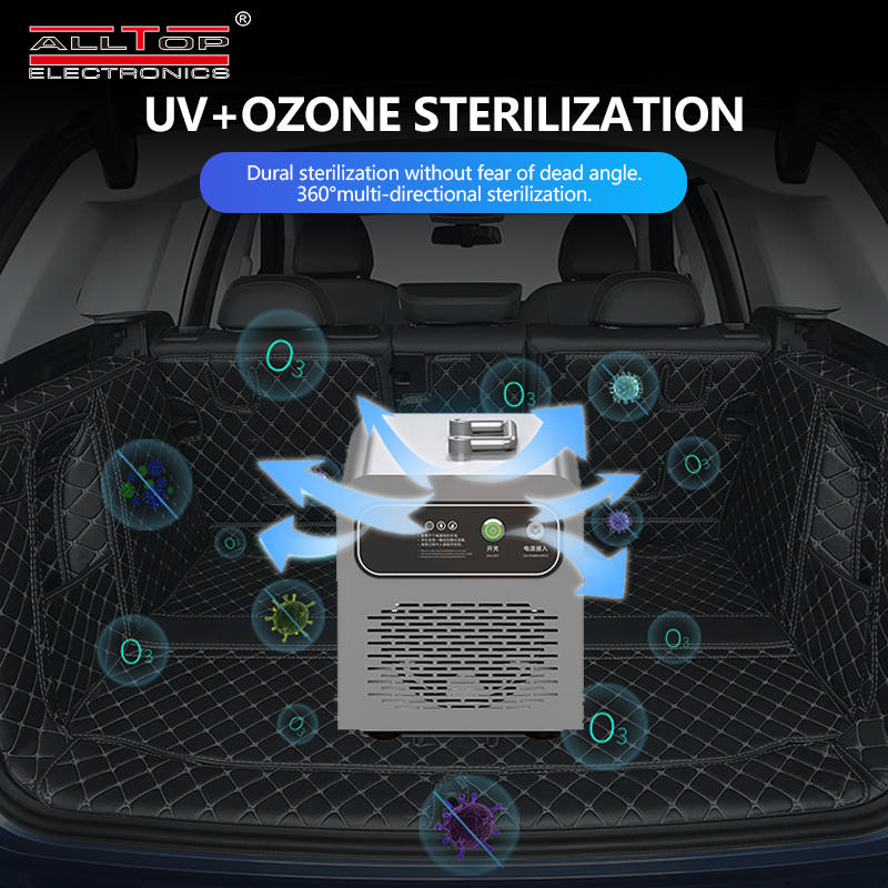 Small Ozone Generator Negative Ions Air Purifier For Vehicles