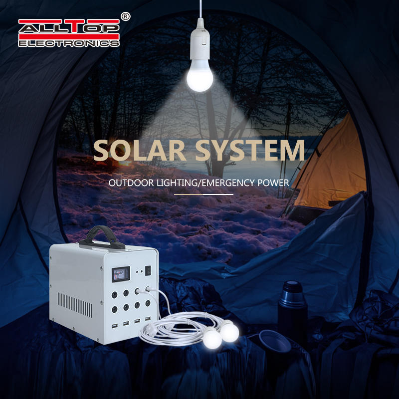 ALLTOP Newly designed high-quality off-grid household solar power system