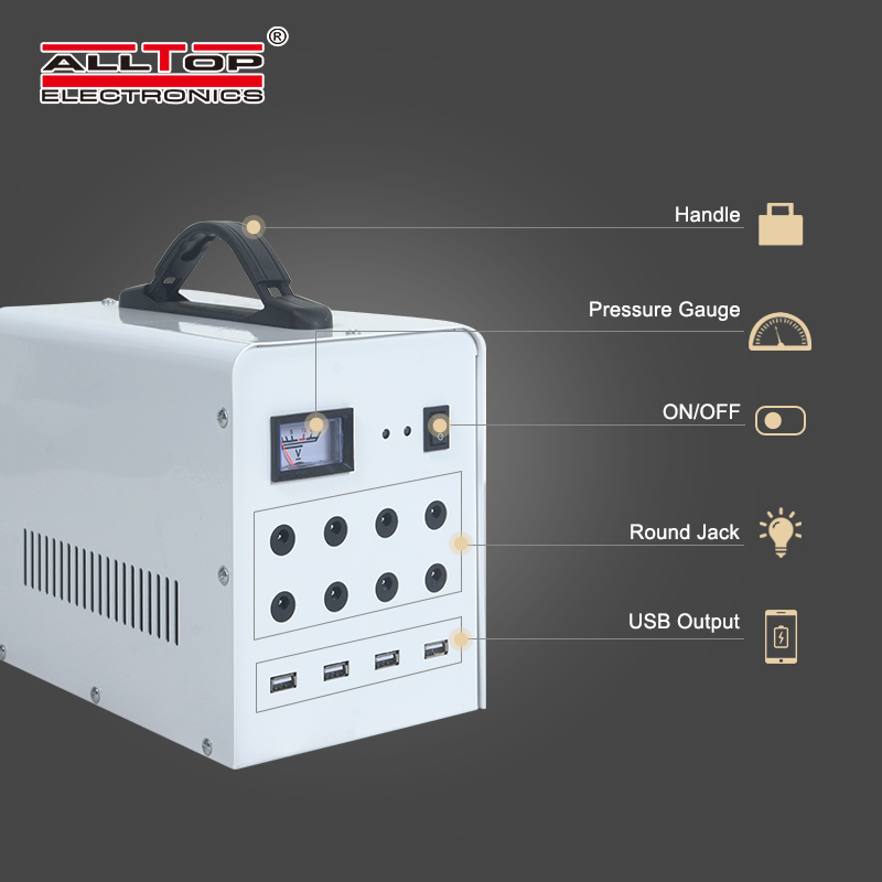 ALLTOP Newly designed high-quality off-grid household solar power system