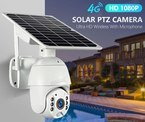 solar powered ip camera