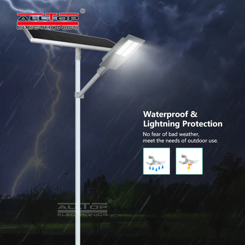 ALLTOP High efficiency waterproof IP65 outdoor lighting smd 90w 180w led solar streetlight