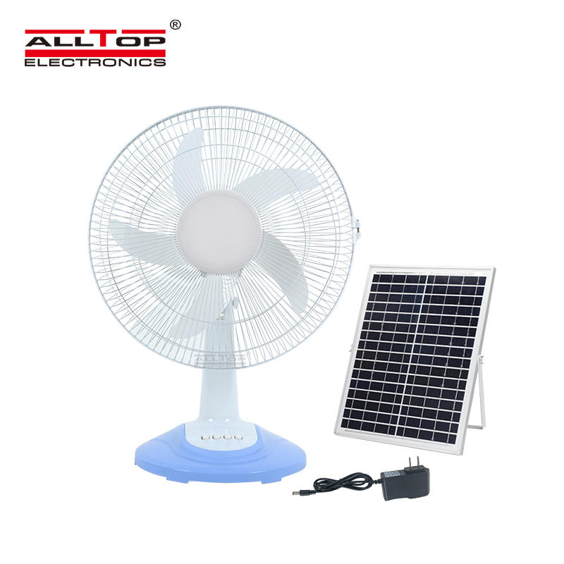 ALLTOP Hot sale high quality motor AC/DC electric three wind speed solar fan