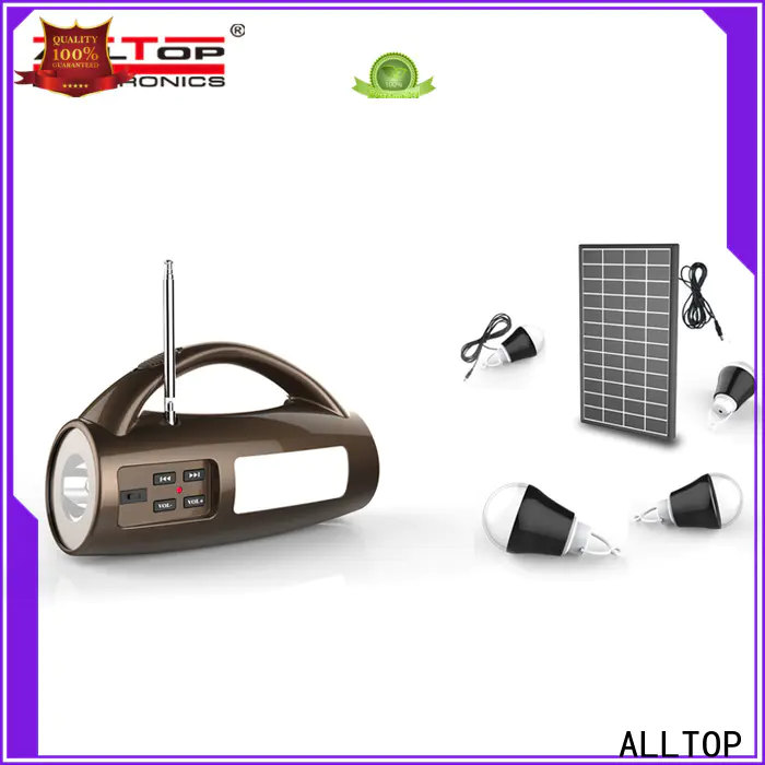 ALLTOP solar led lighting system manufacturer for home