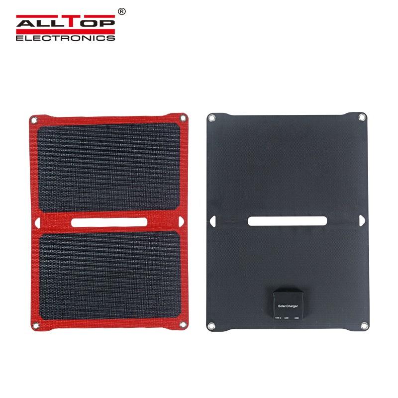 ALLTOP portable customized solar powered flood lights wholesale for outdoor lighting