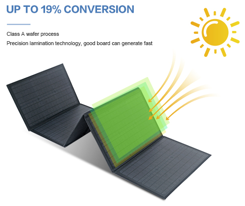 product-Foldable waterproof solar power bank portable solar smart power bank-ALLTOP -img-1