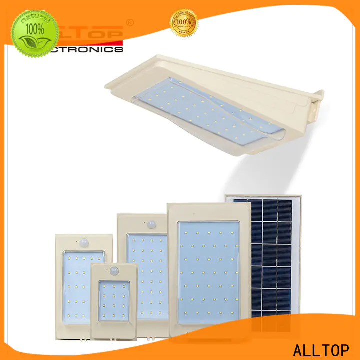 ALLTOP stainless steel solar wall lamp factory direct supply for garden