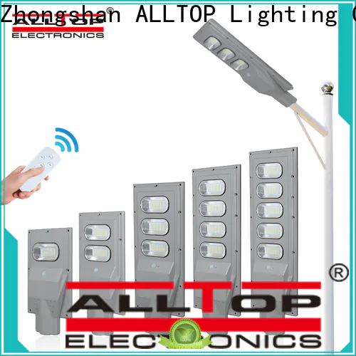 ALLTOP solar pole lights factory direct supply for highway