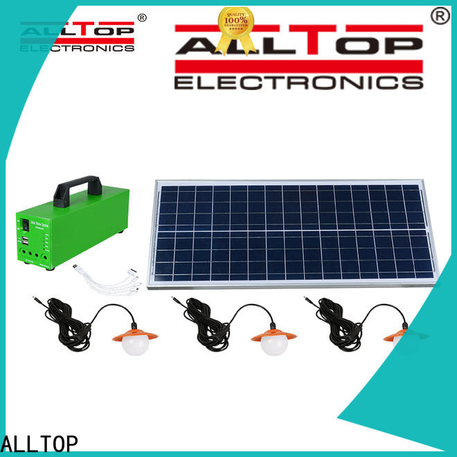 portable solar powered lights oem with good price for camping