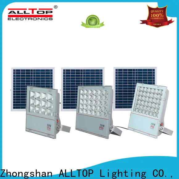ALLTOP solar flood lamp suppliers for spotlight