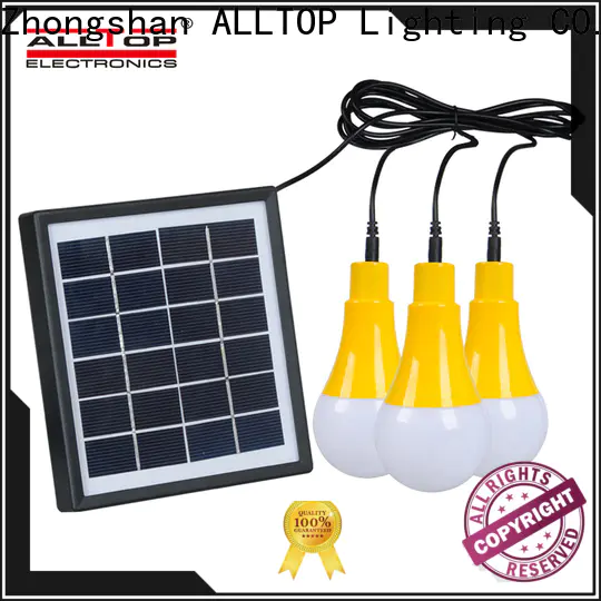 ALLTOP solar pir wall light manufacturer for camping