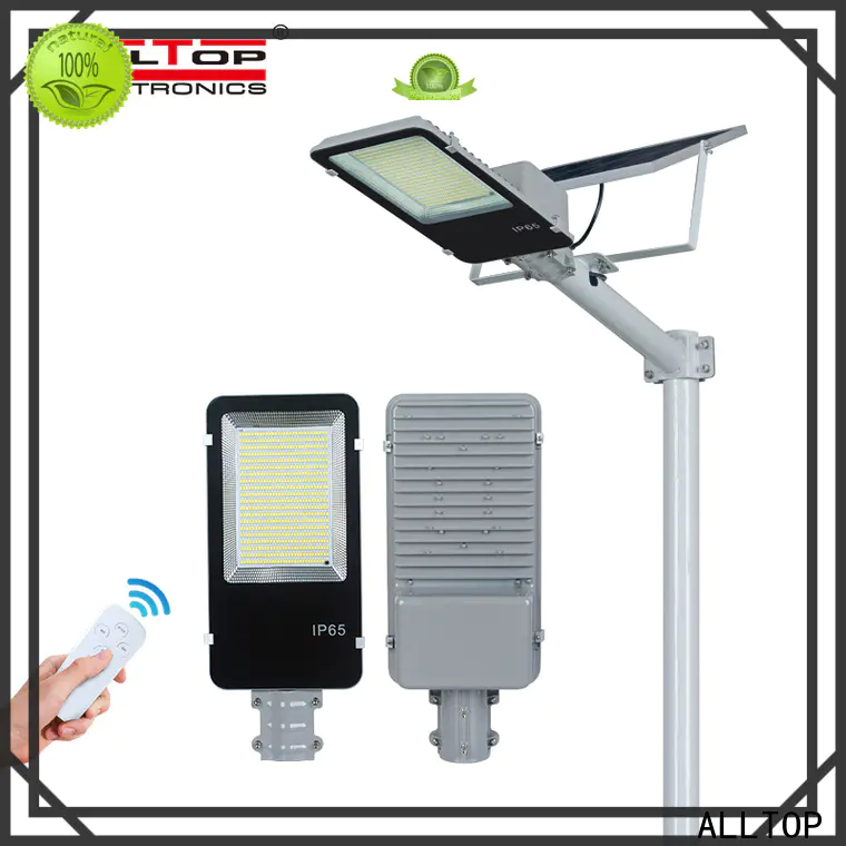 ALLTOP top selling 9w solar street light series for playground