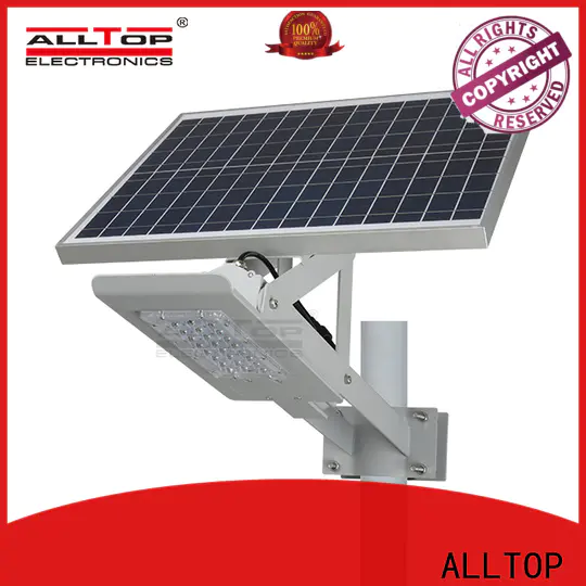ALLTOP energy-saving solar led street lamp supplier for outdoor yard