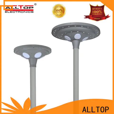 ALLTOP fancy design solar pillar lights supply for decoration