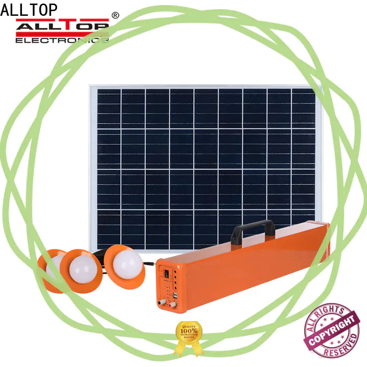ALLTOP portable customized solar powered flood lights manufacturer indoor lighting