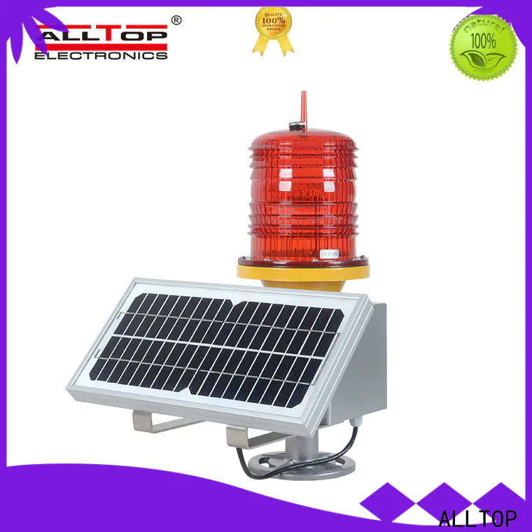ALLTOP solar powered traffic lights price directly sale for factory