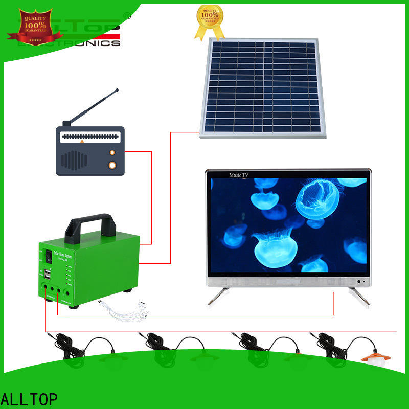 ALLTOP customized solar powered flood lights with good price for camping
