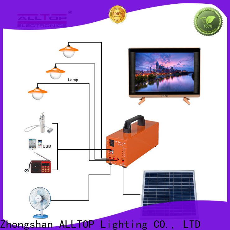 ALLTOP multi-functional solar powered lights oem manufacturer for home