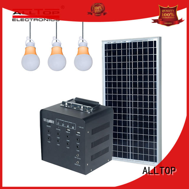 ALLTOP solar powered lights oem with good price for home