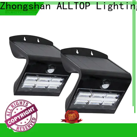 ALLTOP modern solar pir wall light manufacturer highway lighting