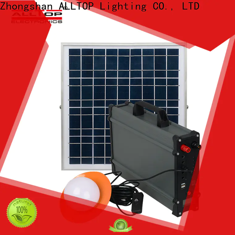 ALLTOP energy-saving solar panel system supplier for battery backup