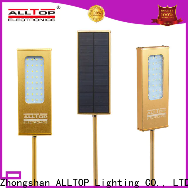 ALLTOP modern solar pir wall light series for street lighting