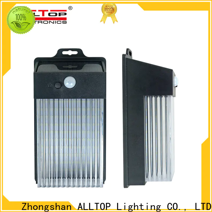 ALLTOP high quality solar wall lantern supplier for street lighting