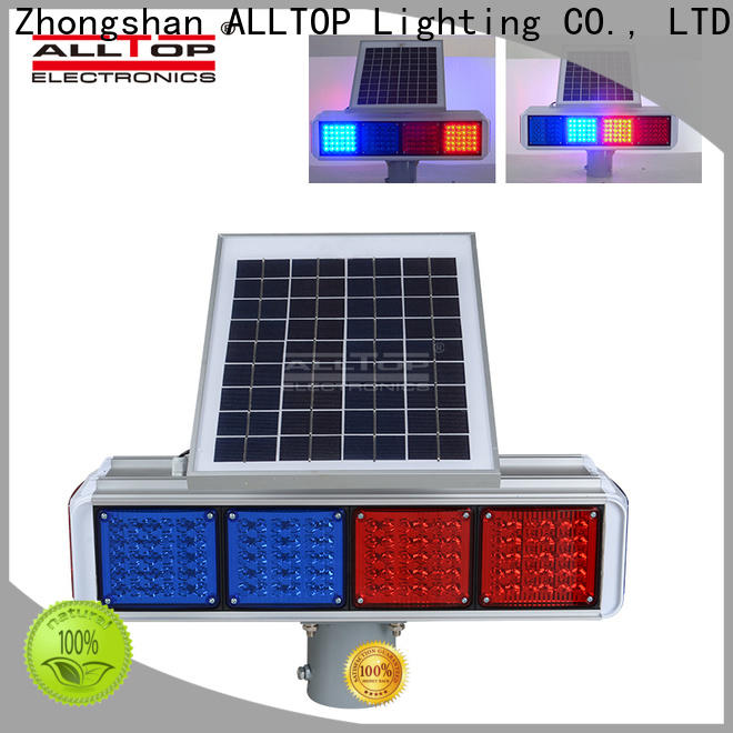 ALLTOP high quality solar traffic signal wholesale for safety warning