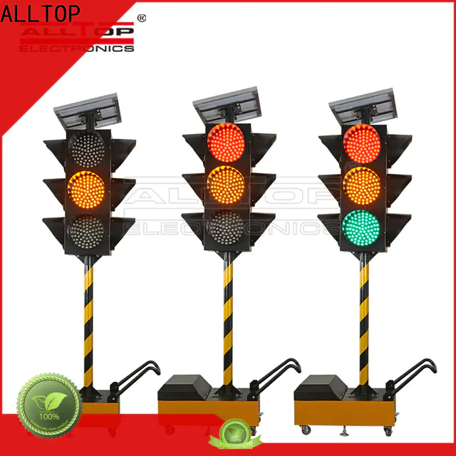 double side solar traffic signal factory for workshop