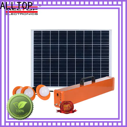 ALLTOP portable portable solar power bank factory direct supply indoor lighting