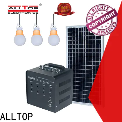 ALLTOP solar power system manufacturers series for camping