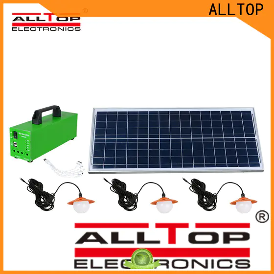 ALLTOP solar panel power bank series for home