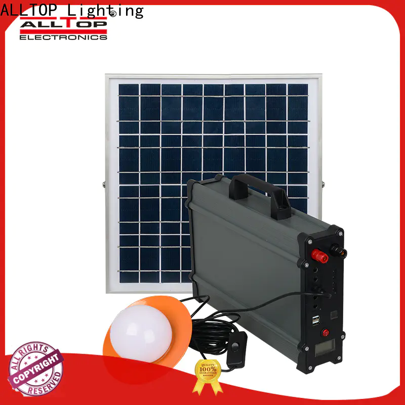 energy-saving solar dc home lighting system wholesale for outdoor lighting