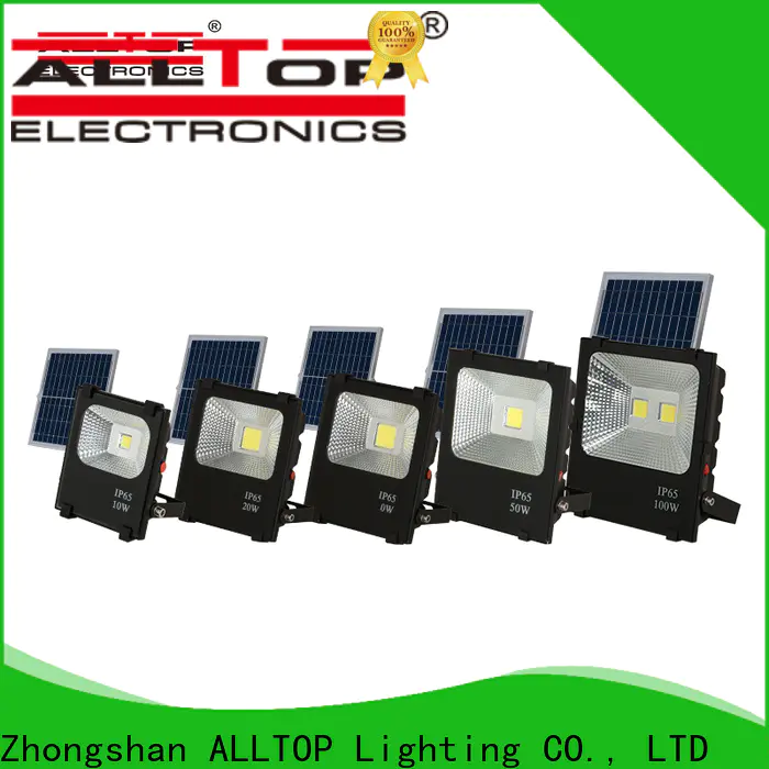 ALLTOP solar panel flood lights manufacturers for stadium