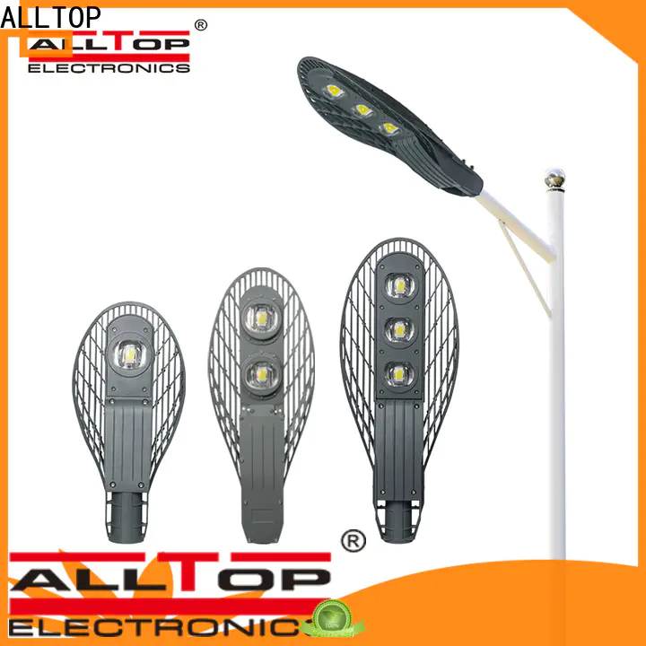 ALLTOP aluminum alloy solar powered street lights factory for business for facility