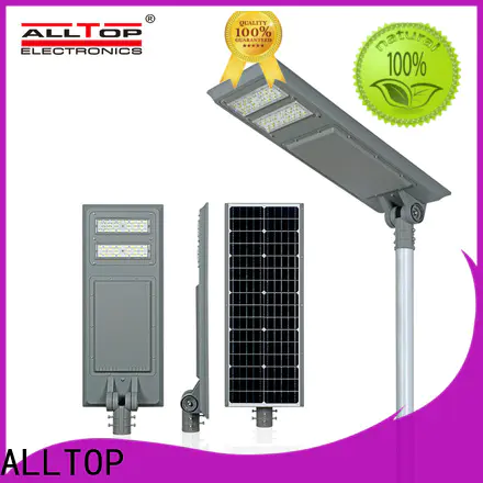 waterproof solar street light with pole wholesale for road