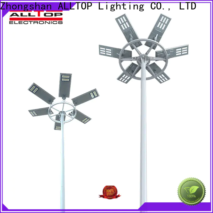 ALLTOP solar parking lot lights functional manufacturer