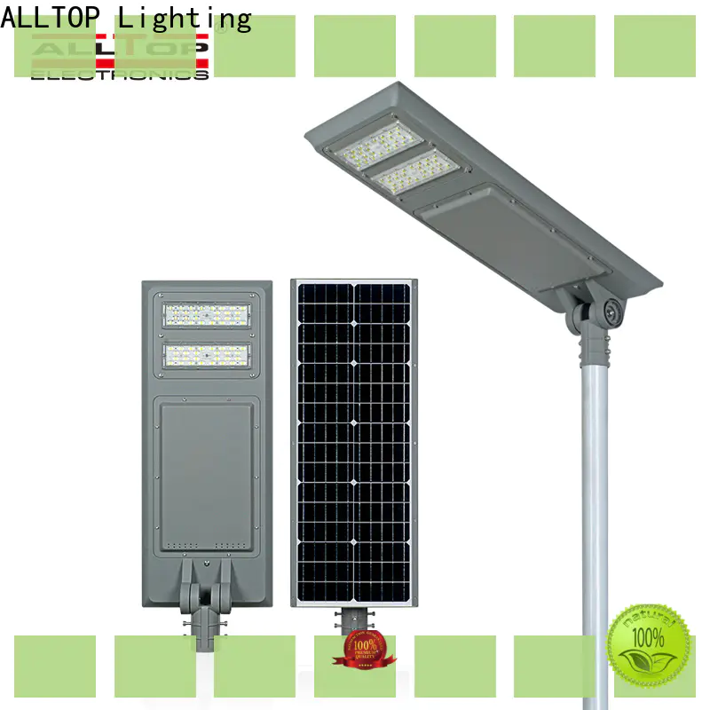 ALLTOP wholesale all in one solar led street light functional manufacturer