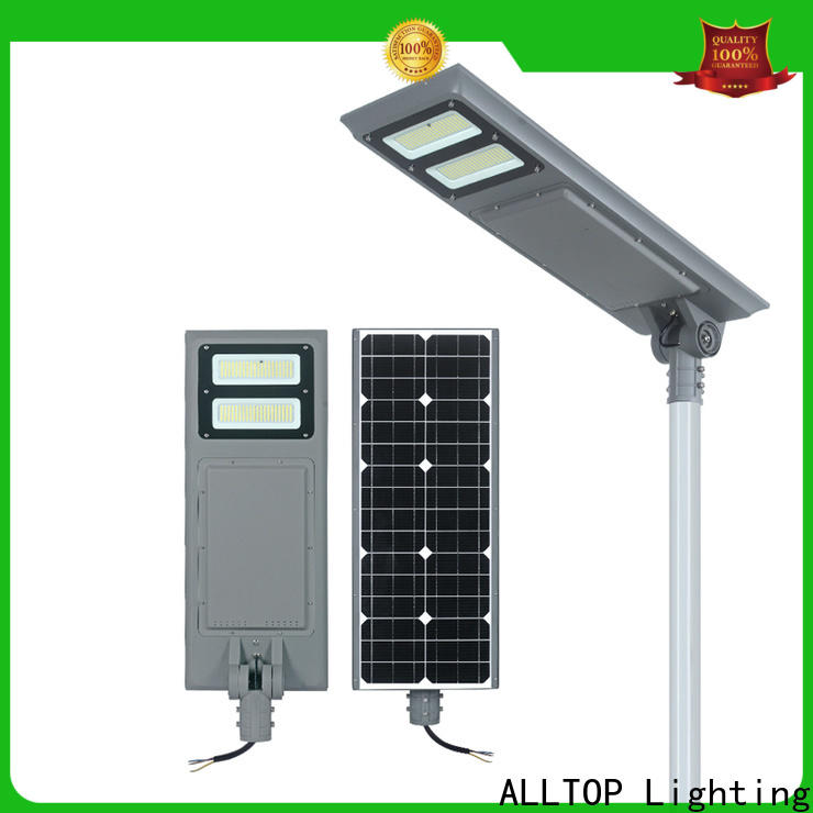 ALLTOP solar powered outdoor street lights best quality supplier