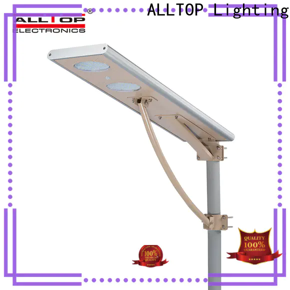 ALLTOP solar powered led lighting functional manufacturer