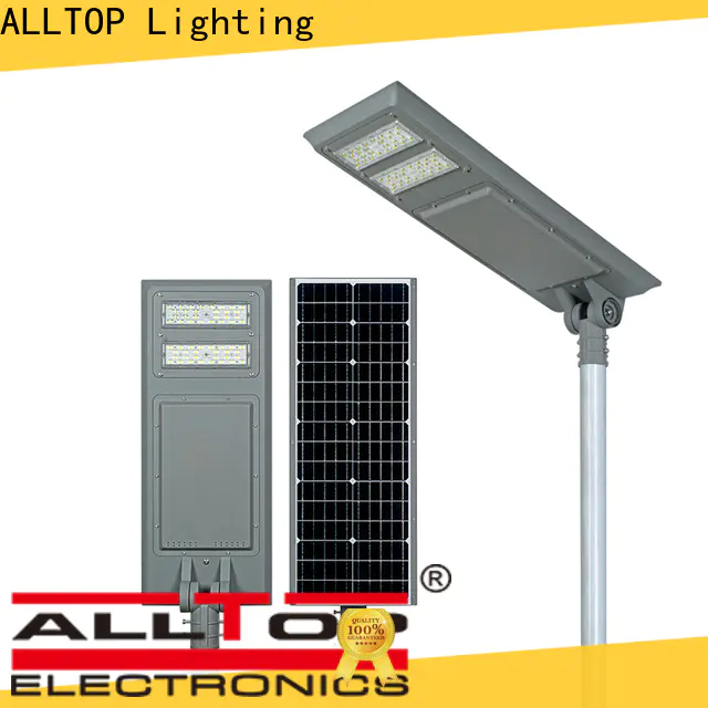 ALLTOP solar power street light price functional manufacturer