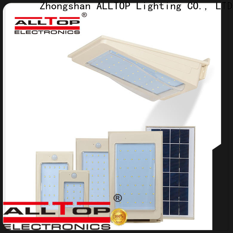 ALLTOP solar sensor wall light with motion sensor supplier for concert