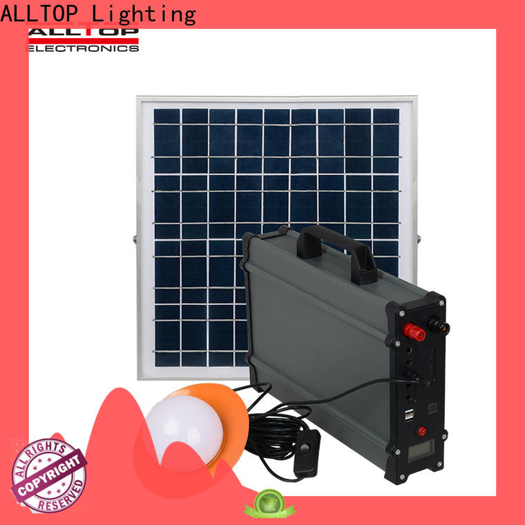 ALLTOP portable solar home lighting system directly sale for camping