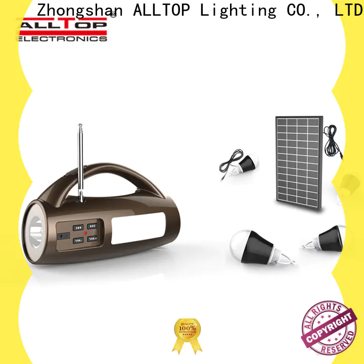 abs solar panel lightning protection system with good price for camping