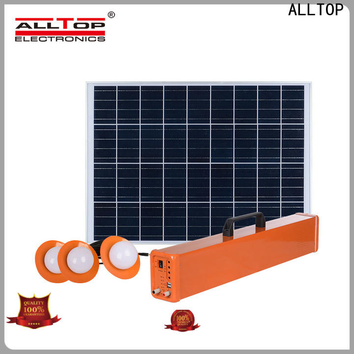 ALLTOP multi-functional solar power bank with good price for battery backup
