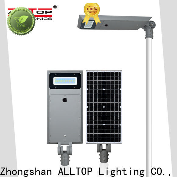 ALLTOP solar powered led lighting functional wholesale