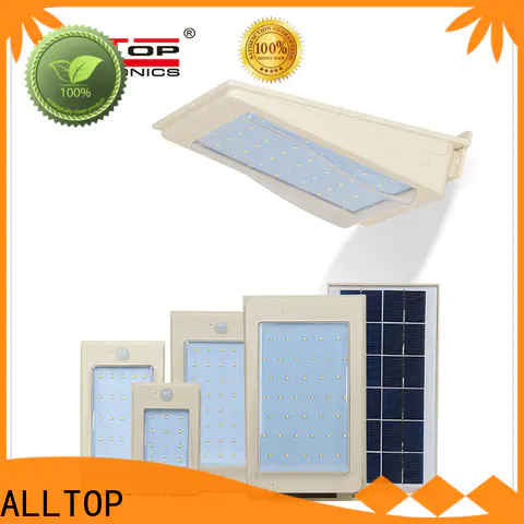 ALLTOP solar wall sensor light directly sale for party