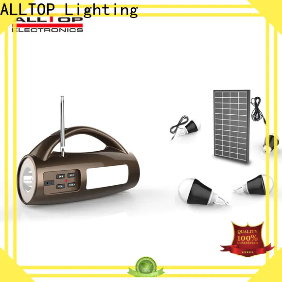ALLTOP solar electric system wholesale for camping