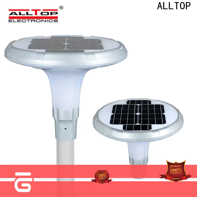 ALLTOP solar street lamp factory for outdoor yard