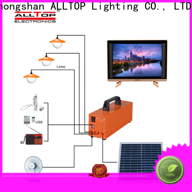 energy-saving solar home lighting system kit series for outdoor lighting