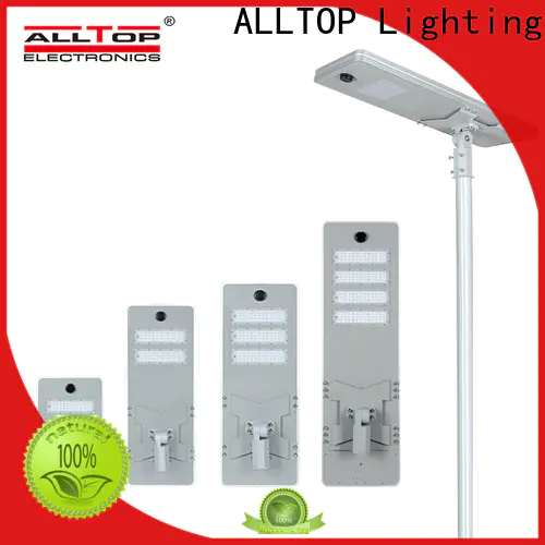 ALLTOP adjustable angle all in one solar street courtyard light directly sale for road